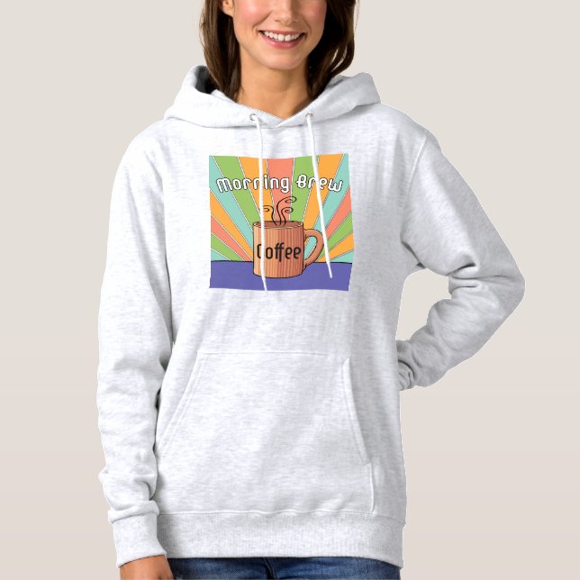 Pull À Capuche Café du matin (Devant)