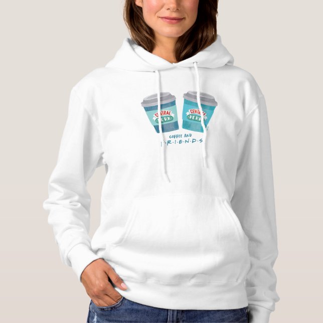 Pull À Capuche Café et AMIS™ (Devant)