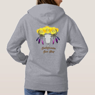Pull À Capuche California Boho Cowgirl