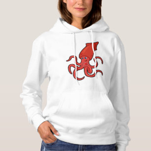 Pull À Capuche Calmar au Poker avec cartes de Poker