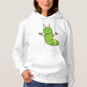 Pull À Capuche Caterpillar à la Méditation du Yoga