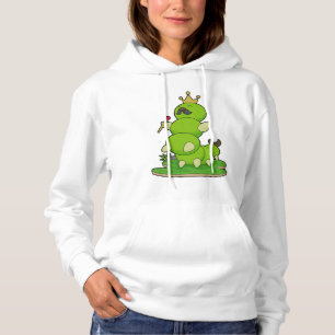 Pull À Capuche Caterpillar en roi avec Couronne