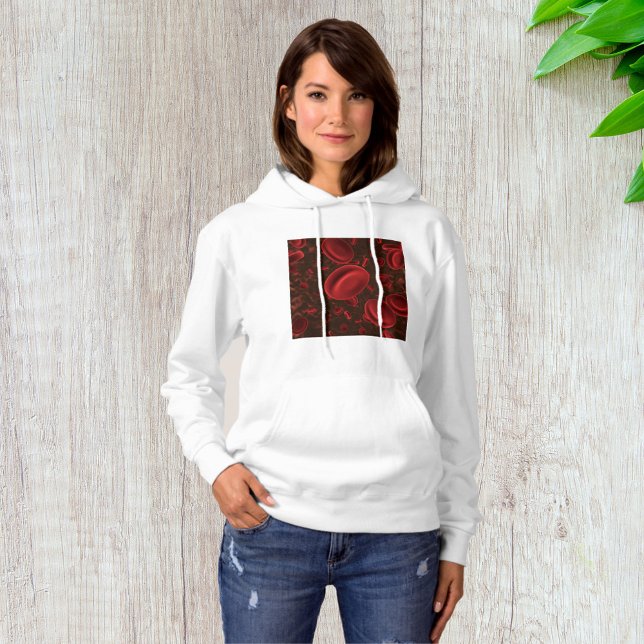 Pull À Capuche Cellules de sang rouges (Créateur téléchargé)