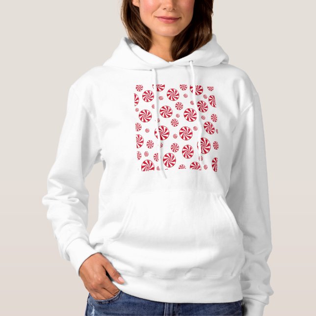 Pull À Capuche Cercle rouge (Devant)