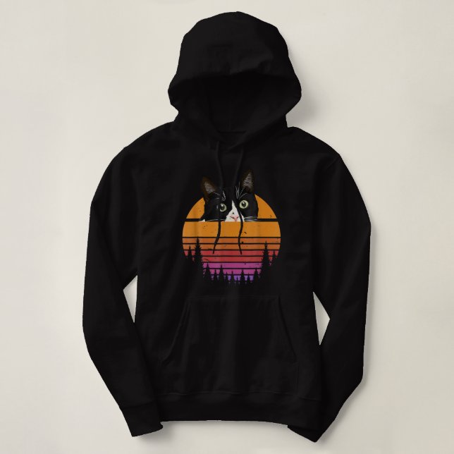 Pull À Capuche C'est mon 2e anniversaire fille drôle Chat Anniver (Design devant)