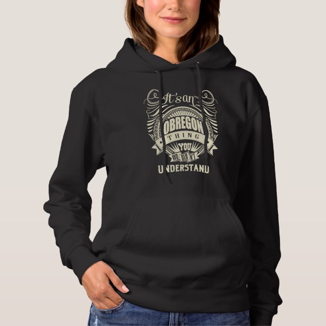 Pull À Capuche C'est une affaire d'OBREGON (Devant)