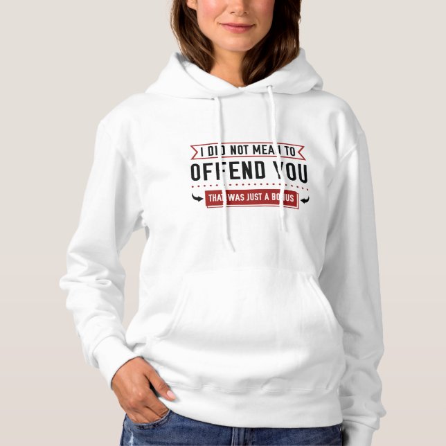 Pull À Capuche C'Était Juste Un Bonus (Devant)