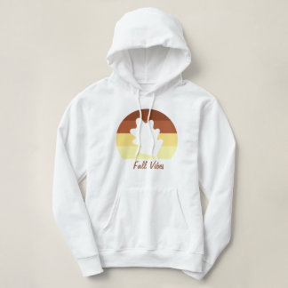 Pull À Capuche Chandail de la vibes automnale