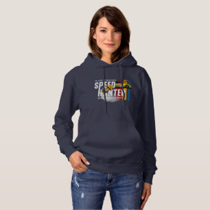 Pull À Capuche Chasseur de Vitesse (Mode Sombre) Femmes
