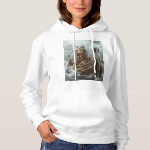 Pull À Capuche Chat viking