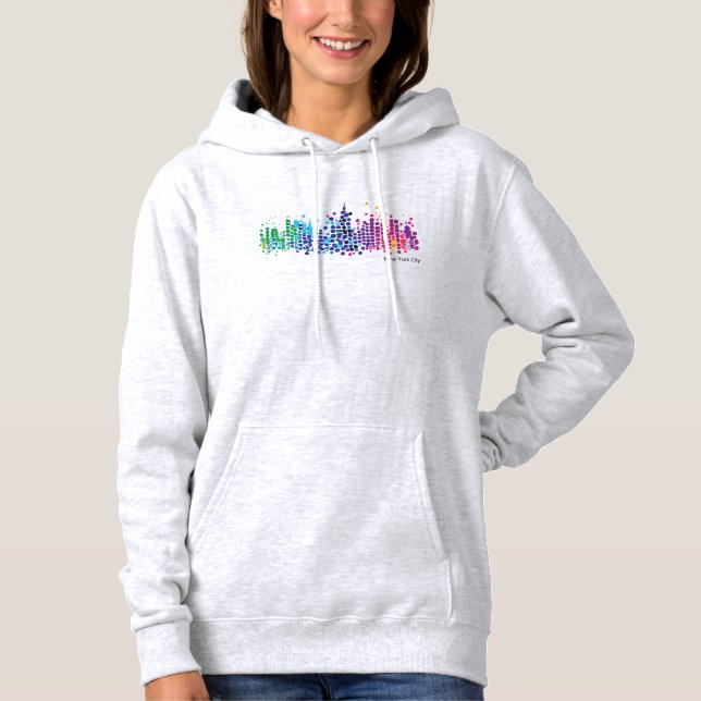 Pull À Capuche Chemise de New York (Devant)