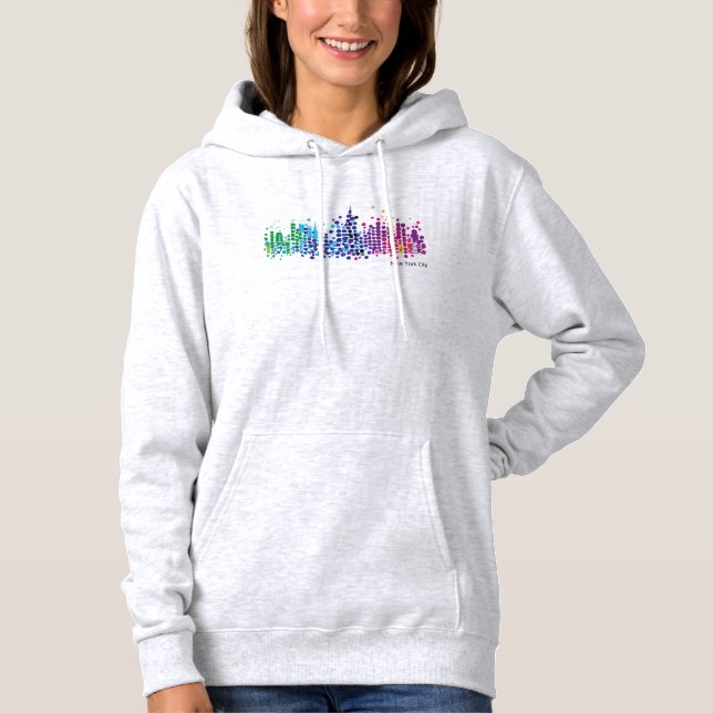 Pull À Capuche Chemise de New York (Devant)
