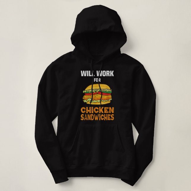 Pull À Capuche Chicken Rancher Funny Chicken Farmer (Design devant)