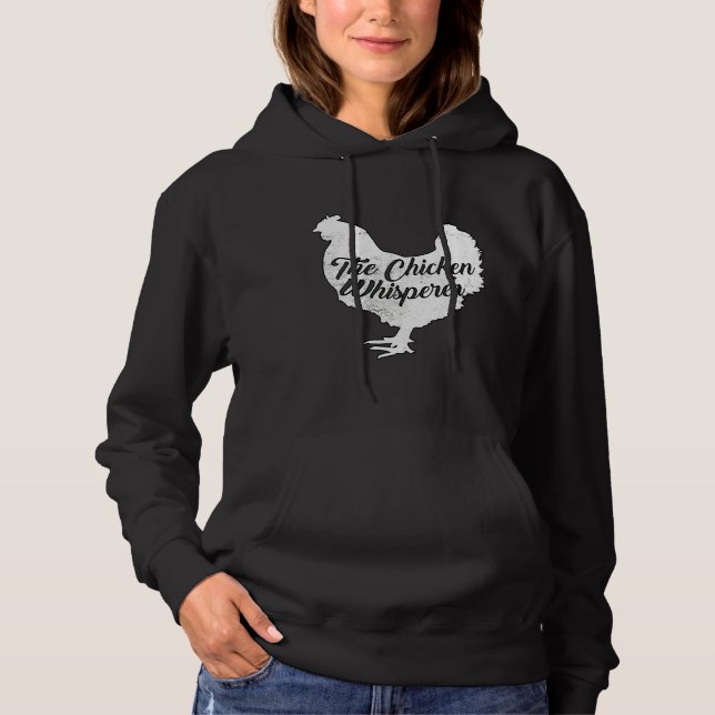 Pull À Capuche Chicken Whisperer   46 (Devant)
