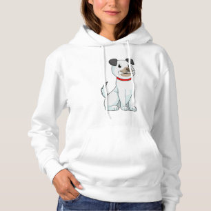 Pull À Capuche Chien avec os