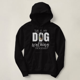 Pull À Capuche Chien Marcher Photo personnalisée