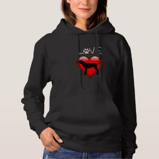 Pull À Capuche Chien pour femmes et hommes Graphique de patte de