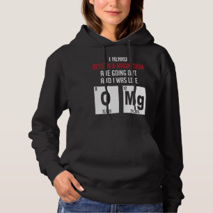 Pull À Capuche Chimie Nerd D'Oxygène Et De Magnésium