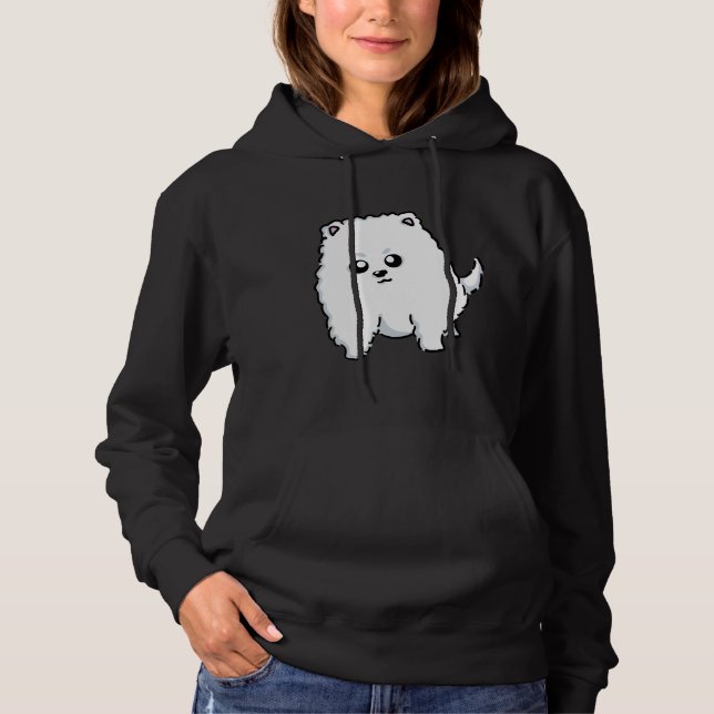 Pull À Capuche Chiot roumain 36 (Devant)