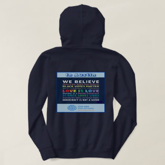 Pull À Capuche CISV Austin pour la paix