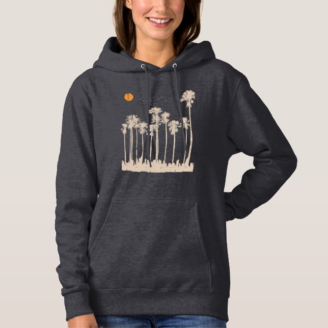 Pull À Capuche Cité d'été Vintage (Devant)