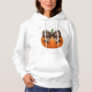 Pull À Capuche Citrouille léopard