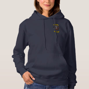 Pull À Capuche Clan Chisholm Badge & Tartan avec devise Femmes