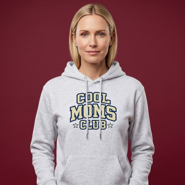 Pull À Capuche Club des mamans cool (Créateur téléchargé)