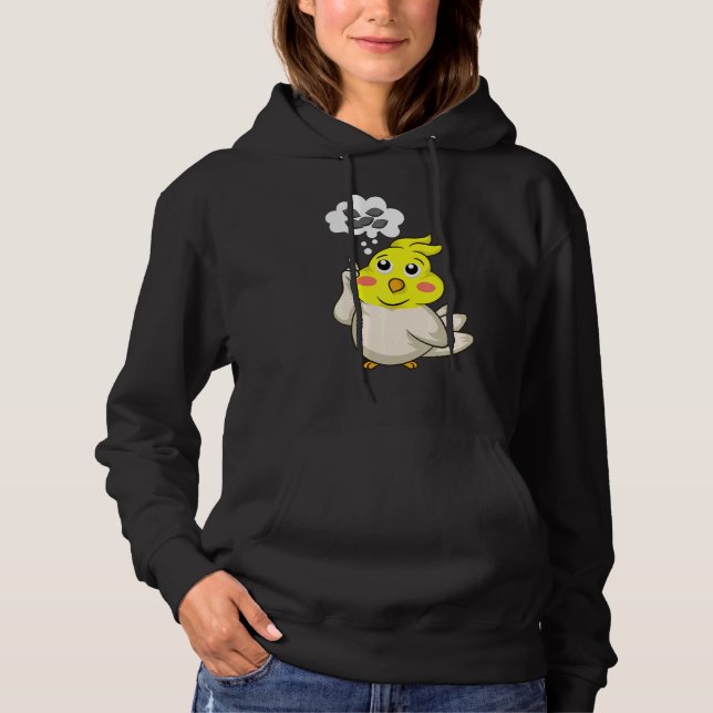 Pull À Capuche Cockatiel Parrot T (Devant)