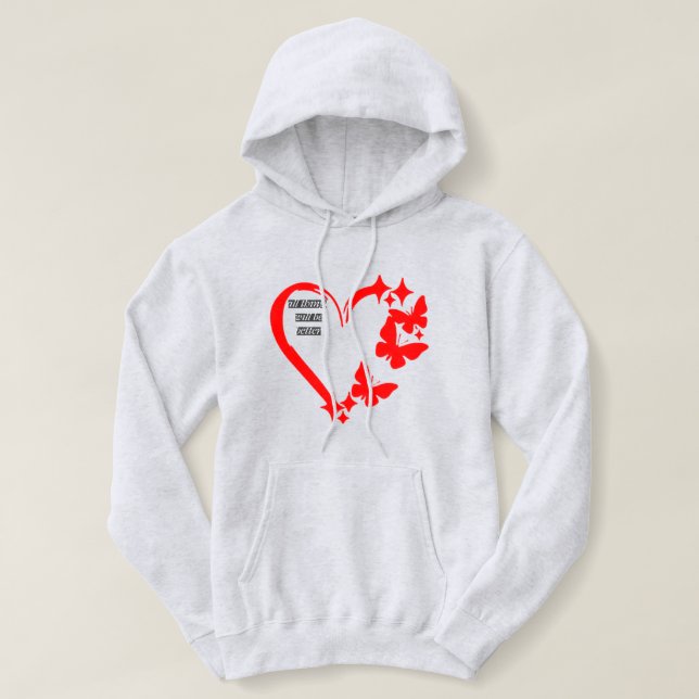 Pull À Capuche coeur (Design devant)