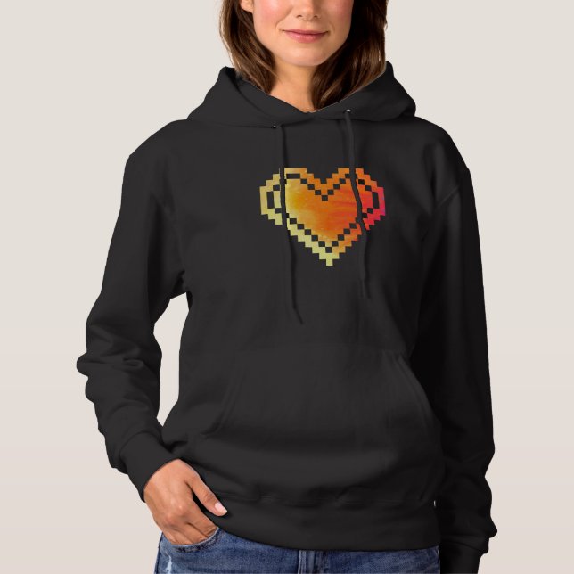 Pull À Capuche Coeur d'amour 31 (Devant)