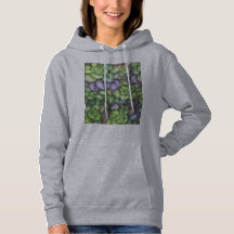 Colorful Botanical Hoodie 