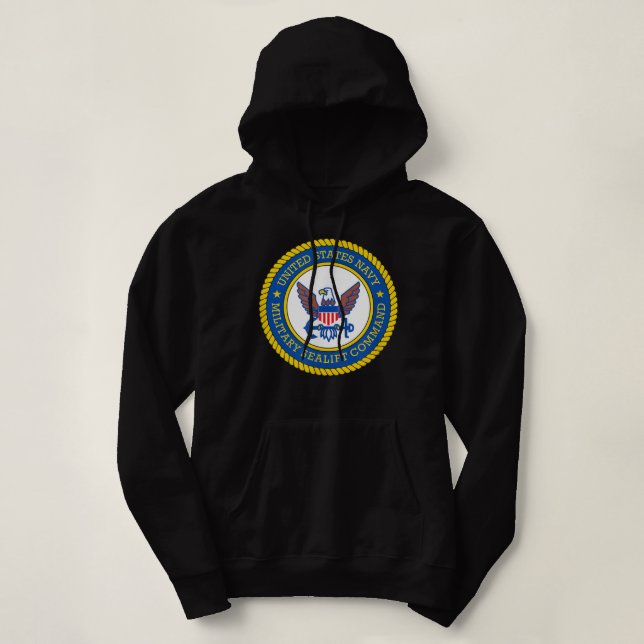 Pull À Capuche Commandement maritime militaire (MSC)  (Design devant)