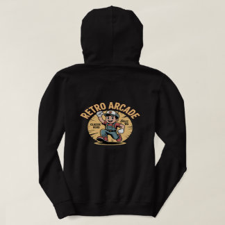 Pull À Capuche Conception de T‑Shirt Héros Classique Retro Arcade