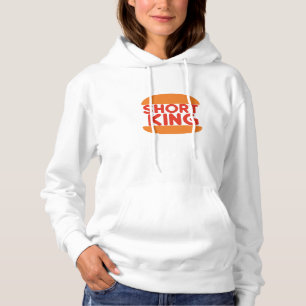 Pull À Capuche Conception minimale drôle de roi court