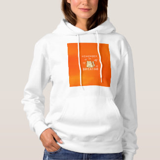 Pull À Capuche Conseil d'auto-soins - Pensez à respirer