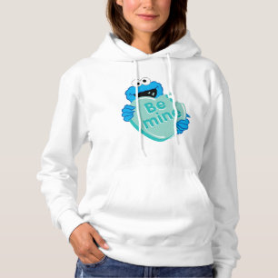 Pull À Capuche Cookie Monster "Be Mine" Candy Saint-Valentin