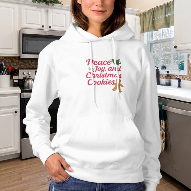 Pull À Capuche Cookies de joie de Noël (Créateur téléchargé)