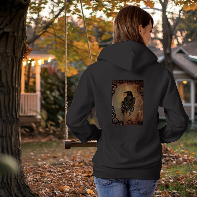 Pull À Capuche Corbeau (Créateur téléchargé)