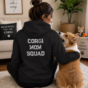 Pull À Capuche 'Corgi Mom Squad' Fête des mères pour la maman de