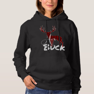 Pull À Capuche Correspondance des couples Pyjama de Noël Buffalo