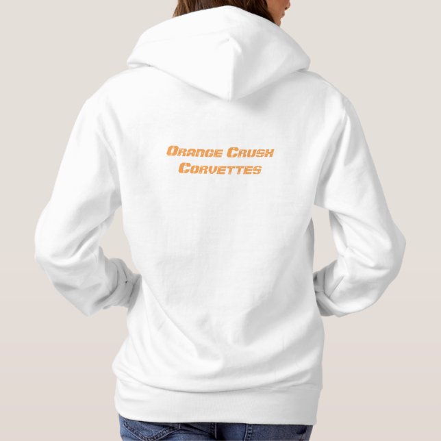 Pull À Capuche Corvette faite sur commande Sweathshirt (Dos)