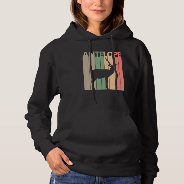 Pull À Capuche Costume drôle Antelope (Devant)