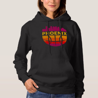 Pull À Capuche Coucher de soleil vintage Phoenix Arizona Retro Cl