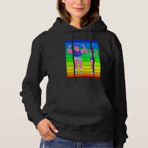 Pull À Capuche Couple Fitness Coucher de soleil