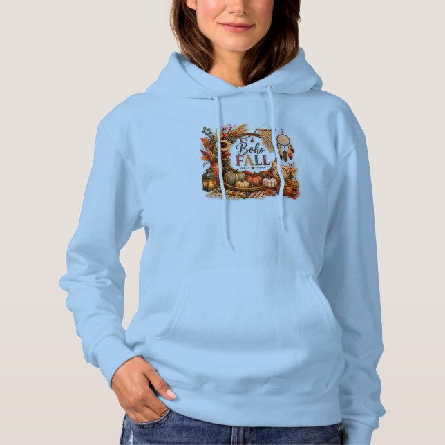 Pull À Capuche  Cozy Boho Fall / Bohemio Acogedor (Devant)