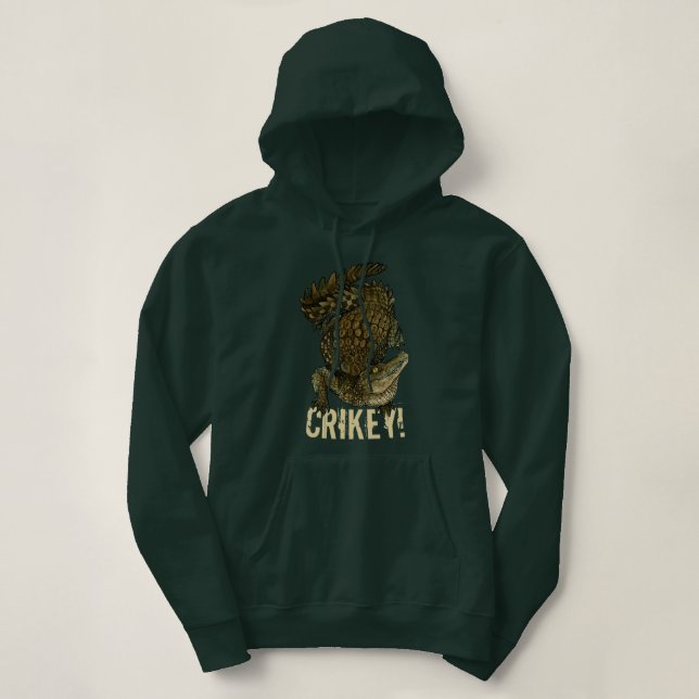 Pull À Capuche Crique de crocodile ! (Design devant)