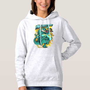 Pull À Capuche Crocodile fou 🐊