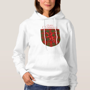 Pull À Capuche Cumul Tartan Scottish Plaid Lion Rampant