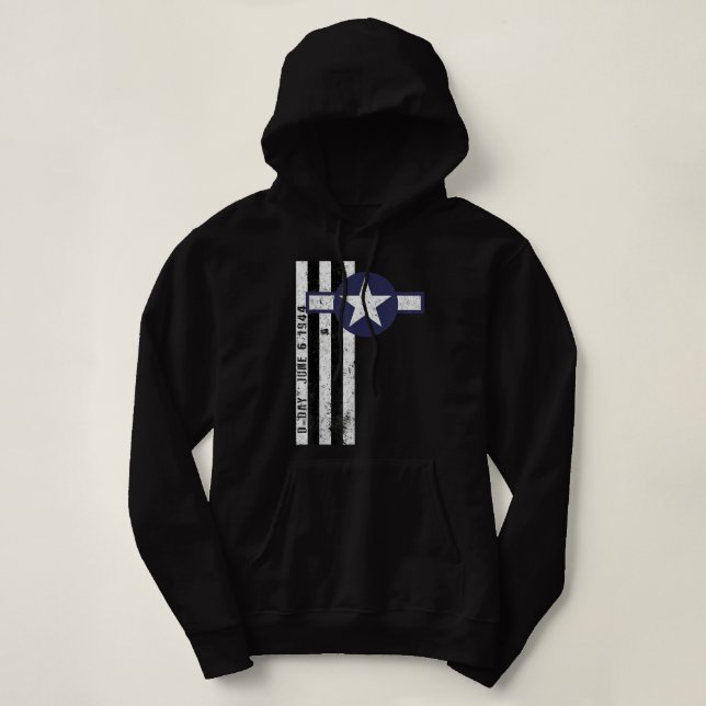 Pull À Capuche D-Day Normandy June 6th 1944 WW2 (Design devant)
